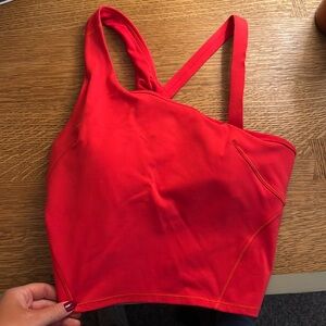 Lululemon everlux asymmetrical tennis tank top